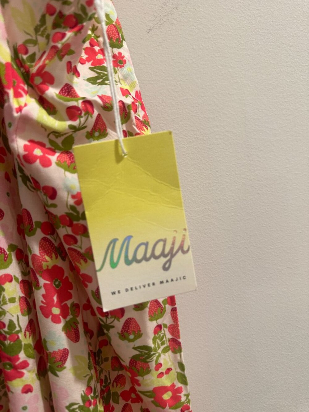 MAAJI Debbie Cover-Up Dress in Open White Size Medium NWT - Picture 9 of 10
